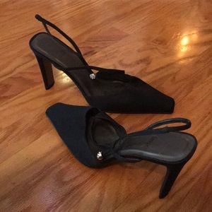 Impo black podeswa heel...size 10B